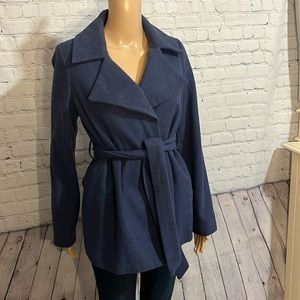 Old Navy Navy Women’s Lined Coat SZ SM